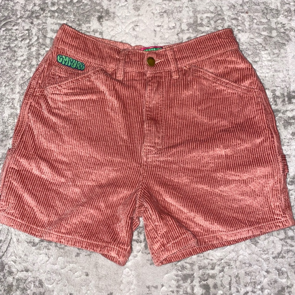 Empyre laurel rose corduroy carpenter skate shorts women’s size small